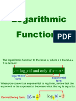 Logarithmic Functions