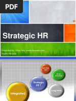 Strategic HR: Psyche Panacea