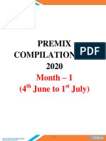 Monthly Premix Compilation 1