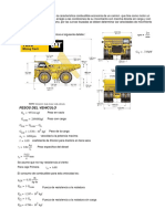 Ejercicio de Auxiliatura para Camión CATERPILLAR 785B con Carga y sin Carga