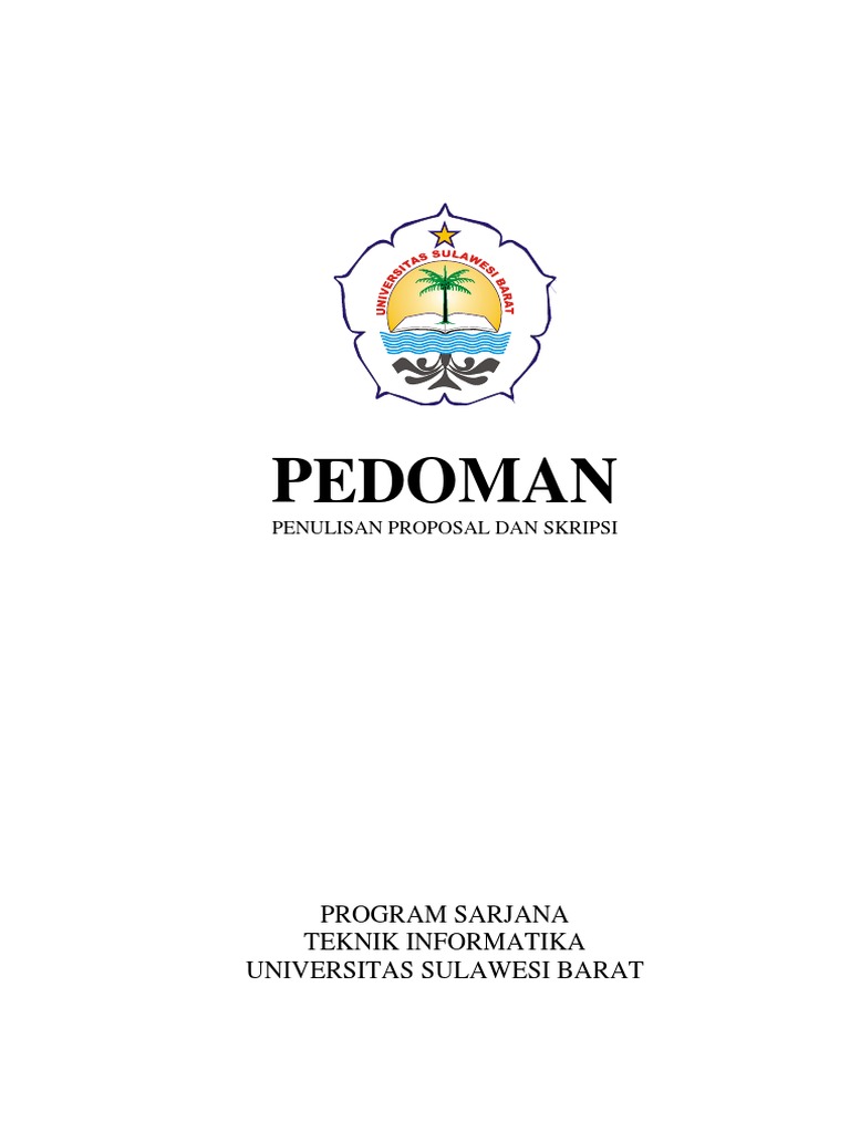 Panduan Skripsi Teknik Informatika UNSULBAR | PDF | Seni | Komputer