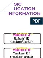 Basic Education Info