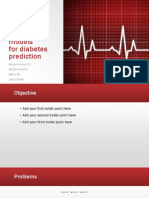 Survey On Clinical Prediction Models For Diabetes Prediction