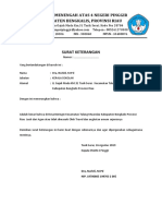 Surat Keterangan Pak Hairul