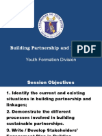 Building Partnership and Linkages: Youth Formation Division