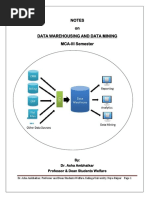 Data Warehousing & Data Mining