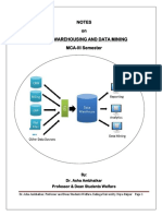 Data Warehousing & Data Mining