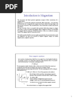 Introduction To Magnetism: Basic Magnetic Equations