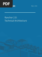 Rancher 2.0: Technical Architecture