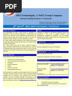 Selenium Training Brochure - TVM - April-18