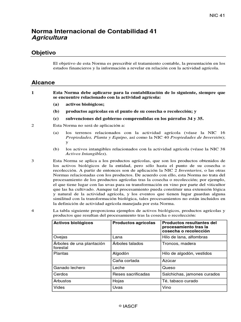 41 Nic PDF | PDF | Mercado (economía) | normas internacionales de ...