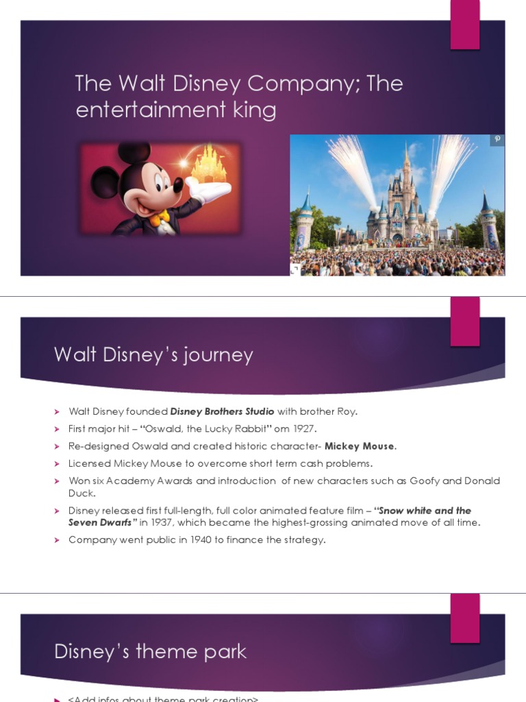 Case Walt Disney Company PDF