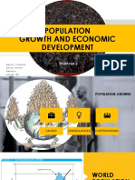 Population Growth and Economic Development: Aquino, Lhowella Dorias, Allona Gatdulla, Libiran, MJ