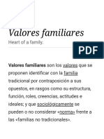 Valores Familiares - Wikipedia, La Enciclopedia Libre PDF