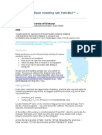 Introduction To Basin Modeling With Petromod