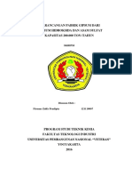 Prarancangan Pabrik Gipsum Dari Kalsium Hidroksida Dan Asam Sulfat Kapasitas 200.000 Ton /tahun