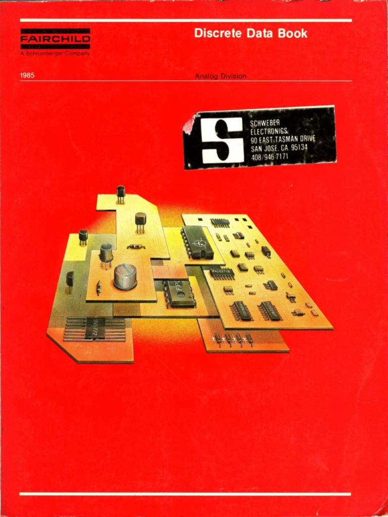 1985 Fairchild Discrete Data Book PDF PDF Bipolar Junction Transistor Transistor