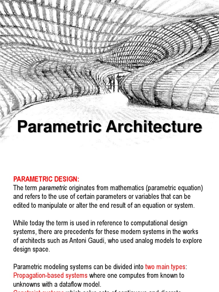 4 Parametric Architecture | PDF | Autodesk Revit | 3 D Computer Graphics