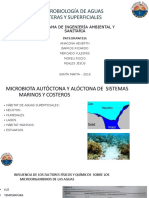 Microbiología de aguas costeras y superficiales