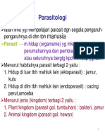 Materi Kuliah Parasitologi Lingk.
