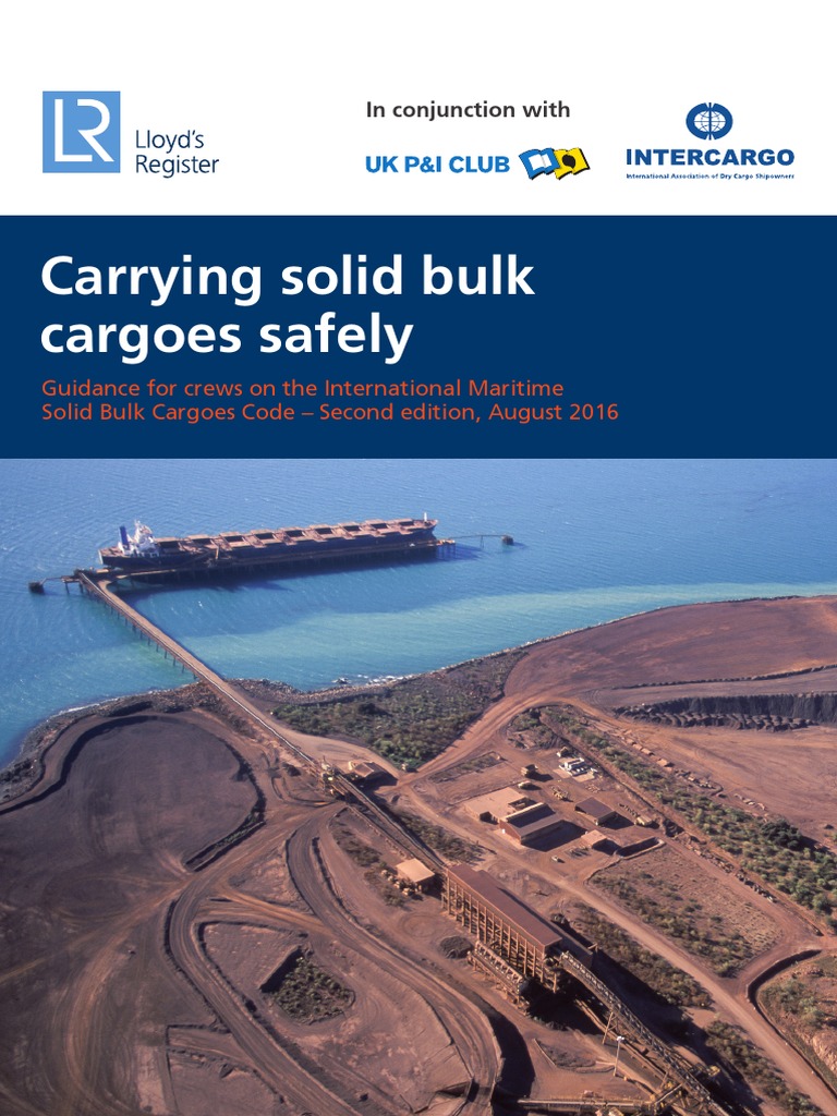 IMSBC Code Pocket Guide v1 1 | PDF | Dangerous Goods | Cargo