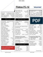 Carenado Pilatus PC-12 Checklist