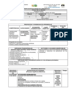 Sesión de Aprendizaje 4 To Segunda Semana