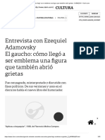 El Gaucho_ Cómo Llegó a Ser Emblema Una Figura Que También Abrió Grietas - 01-06-2019 - Clarín.com