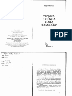JURGEN HABERMAS - TECNICA E CIENCIA COMO IDEOLOGIA  -Edições 70.pdf