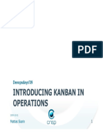 Introducing Kanban in Operations