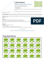 Frog Grid Game: Get Game Instructions, Suggested Supplies & MORE Grid Games