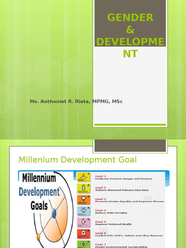Gender and Development Approaches | PDF | Social Science
