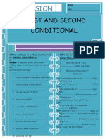 First and Second Conditional