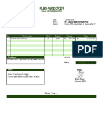 PT. CAHAYA MATAHARI PAGI purchasing order for road sign printing