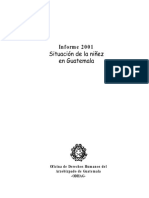 Informe Niñez Guatemala