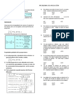 Razones y Proporciones