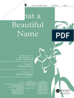 0_Oh Quão Lindo Esse Nome é - Partitura Coral