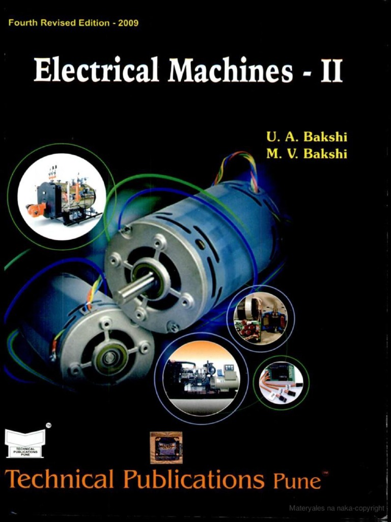 Electrical Machines Vol 2 4thed Ua Bakshi MV Bakshi PDF PDF