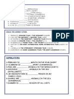 Comparative and Superlative Adjectives Guide