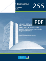 Análise Detalhada Da Multipropriedade No Brasil Após a Lei Nº 13.7772018 Pontos Polêmicos e Aspectos de Registros Públicos