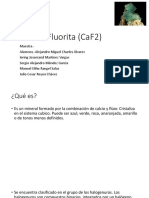 Fluorita (CaF2) 