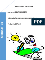 SanchezLeal - DiegoEsteban - M21S2AI4 - Internet y Las Transformaciones Sociales