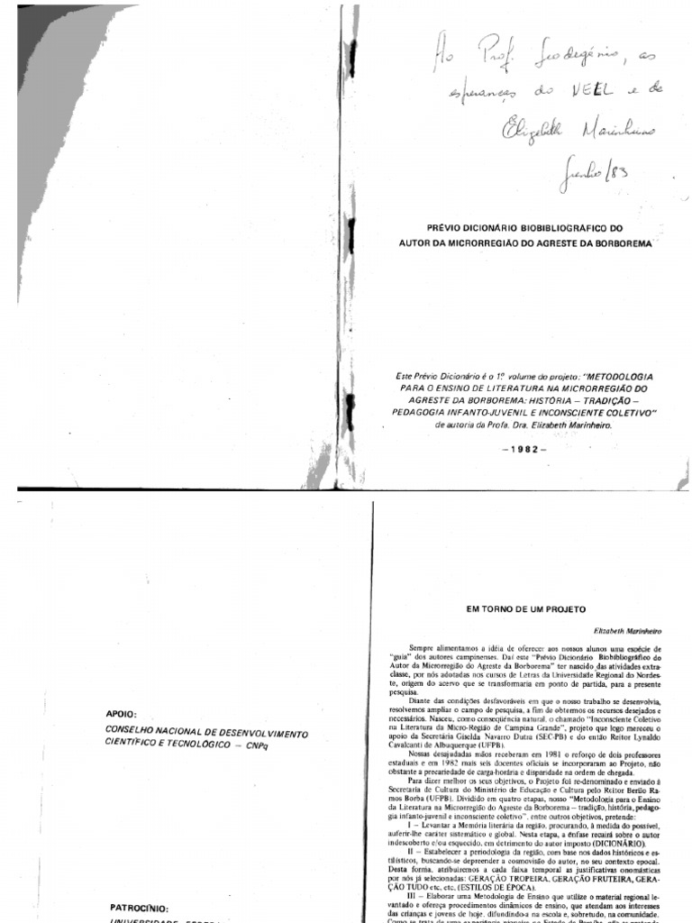 1dicionario Biobibliografico Do Autor Da Microrregiao Do Agreste Da Borborema Elizabeth Marinheiro Compactado PDF PDF