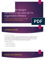 Estudio de Riesgos Sísmicos y Sus Usos en Mineria - Presentacion