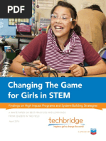 Changing The Game For Girls in STEM (WP, 28P)