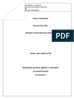 Síntesis y Conclusión Del Problema