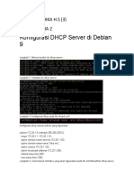 Konfigurasi DHCP