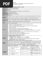 Plano de Ensino - 20192 TurmaB