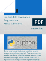 Presentación de Python