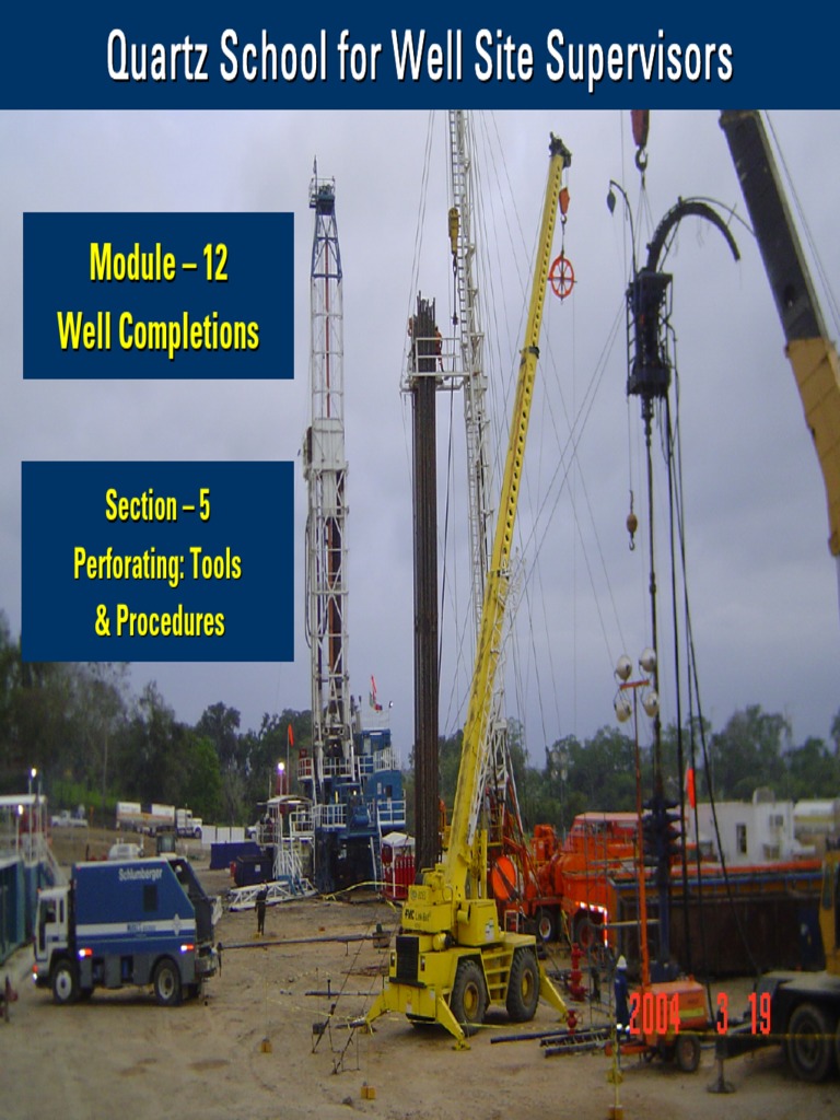 Perforating Tools & Procedures Guide | PDF